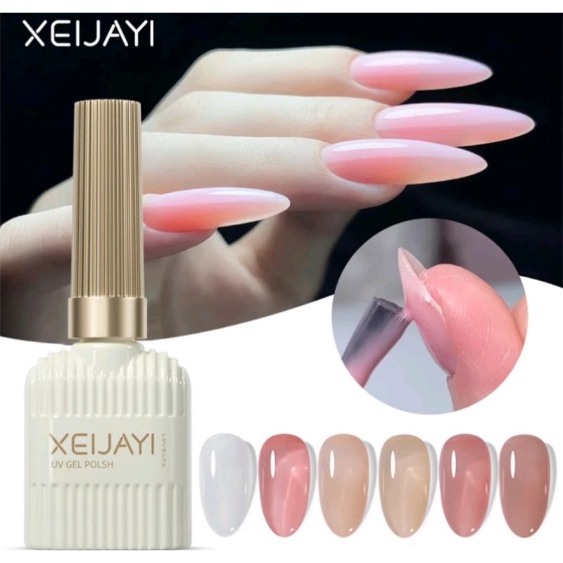สีไซรัป แบรนด์ XEIJAYI 6สี 15ml พร้อมส่งในไทย (ไม่มีชาร์จ)