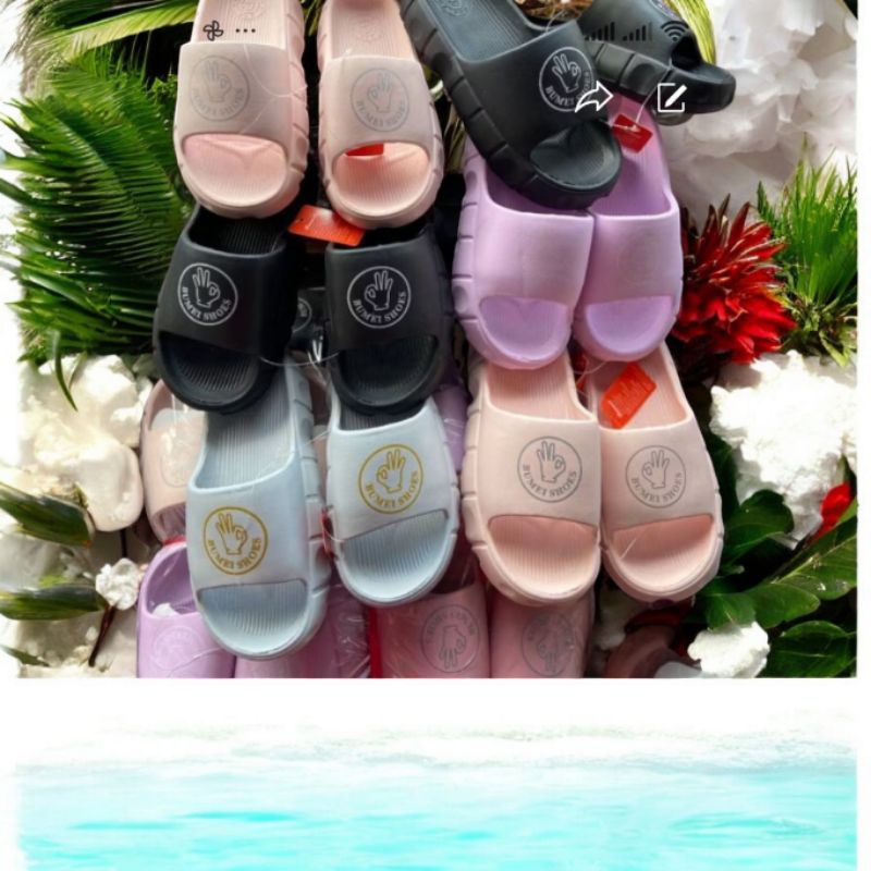 bdstar รองเท้าแตะเพื่อสุขภาพ ยี่ห้อbdstar รุ่น D3078 Size 37-40 คละสี