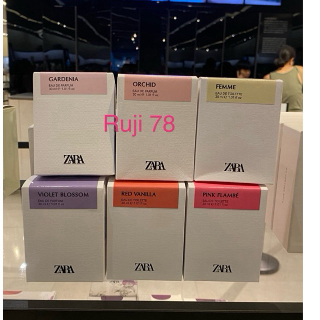 Update แพ็คเกจ 2024! น้ำหอมผู้หญิงซาร่า Zara 30 ml แท้ พร้อมส่ง