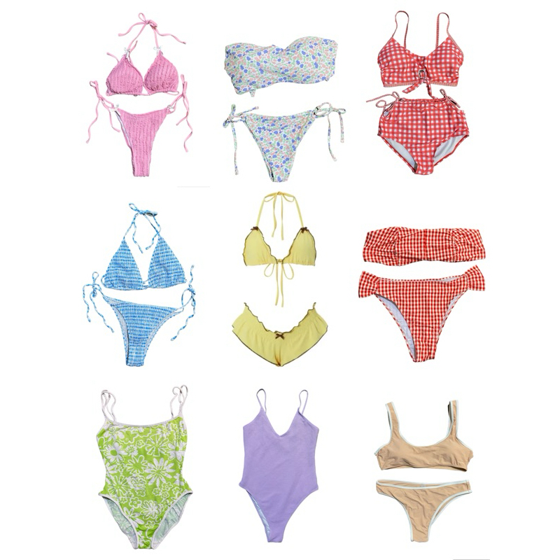 * อัปเดต 1/02 ชุดว่ายน้ำมือสอง bikini มือสอง