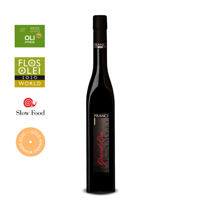 FRANCI - EXTRA-VIRGIN OLIVE OIL VILLA MAGRA GRAN CRU 500ML (TUSCANY) เอ็กซ์ตร้า เวอร์จิ้น โอลีฟ ออยล์