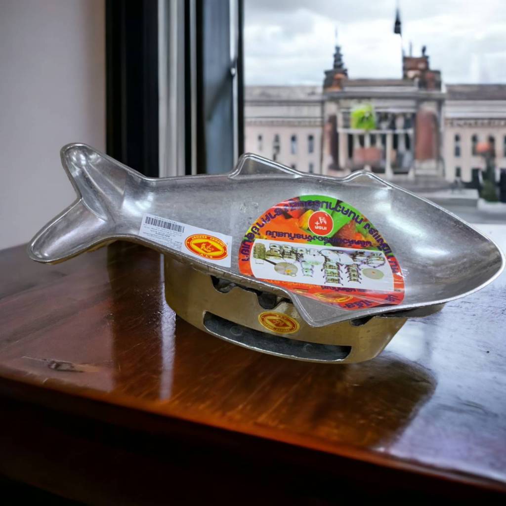 ชุดเตาปลาแป๊ะซะ ตราหัวม้า STV ชุดเตาปลาหม้อไฟ จานปลาหม้อไฟ