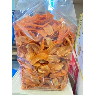 กล้วยรสปาปิกา แผ่นเรียบ บรรจุ 1 กโลกรัม