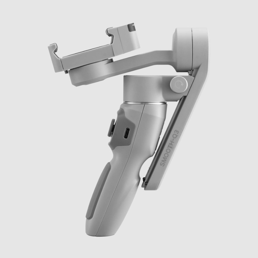 Zhiyun Smooth Q3 ไม้กันสั่น 3 แกน มาพร้อมไฟ LED ในตัวหมุนได้ แถมฟรี Zhiyun Caseพร้อมขาตั้ง [Combo set]