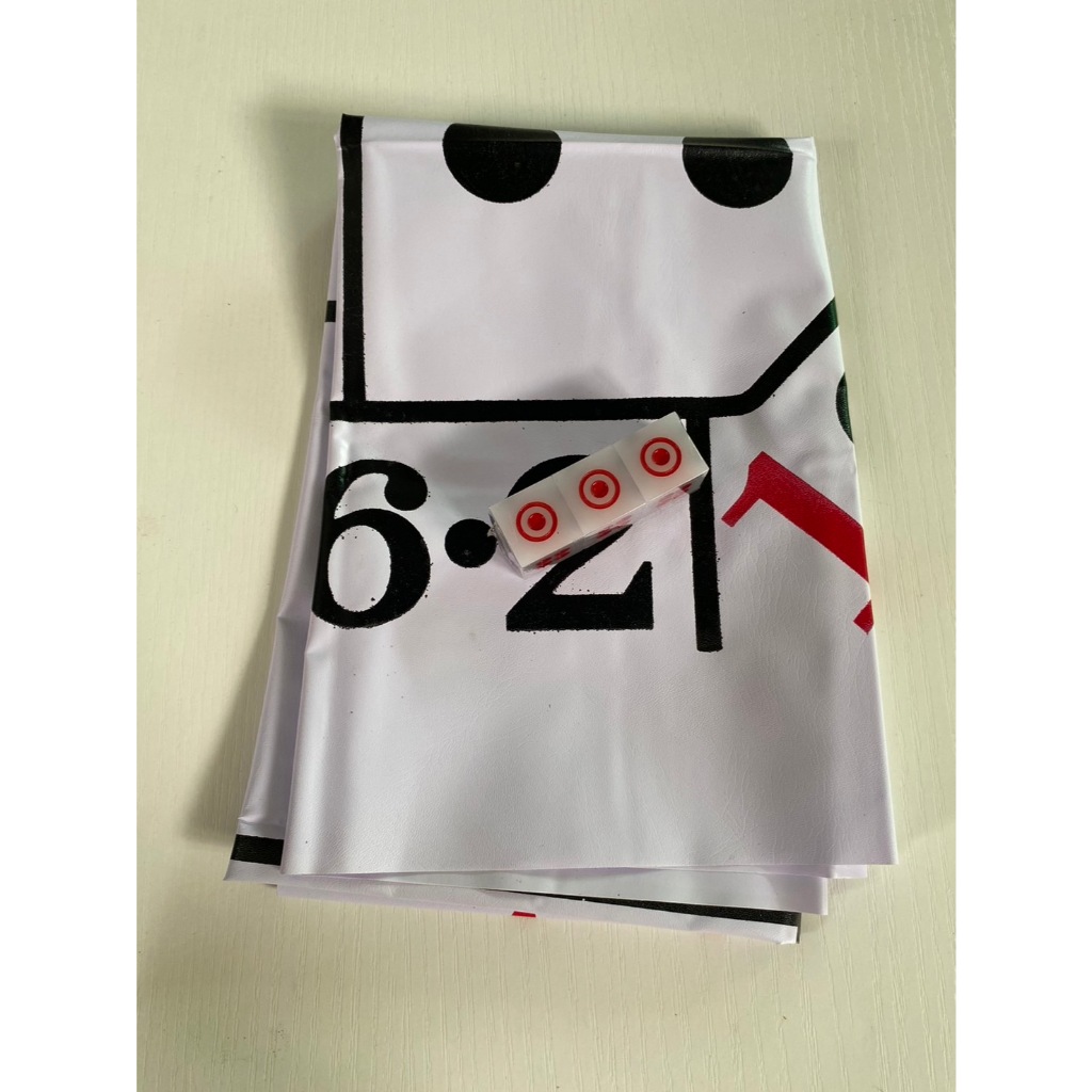 พร้อมส่ง*ลูกเต๋าสเก็นเนื้อโปร่ง5.5 +แปลน