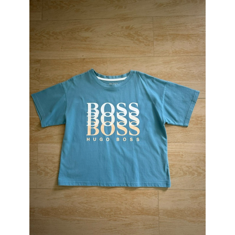 🌈เสื้อ￼ครอบเด็กโต Hugo Boss มือ2สภาพดี