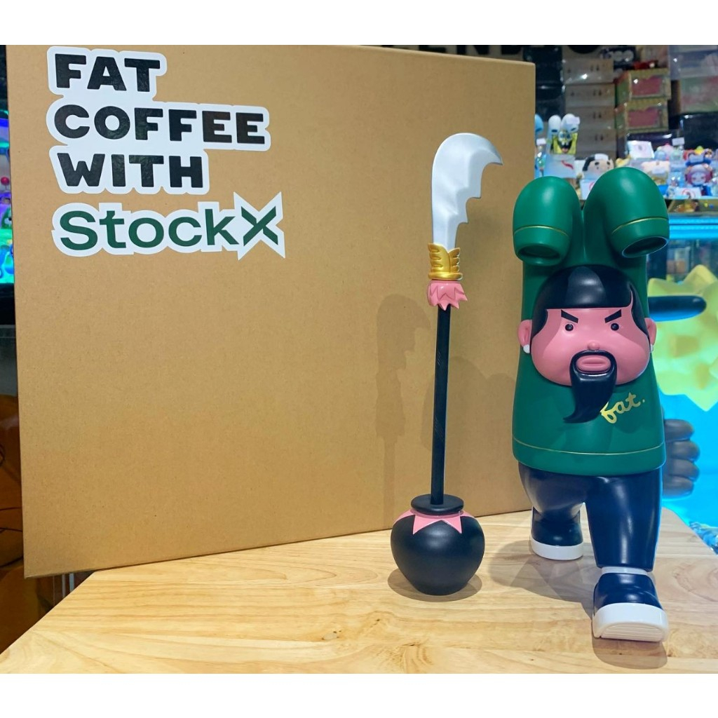 FAT COFFEE WITH STOCKX 🟢⚫️🟢