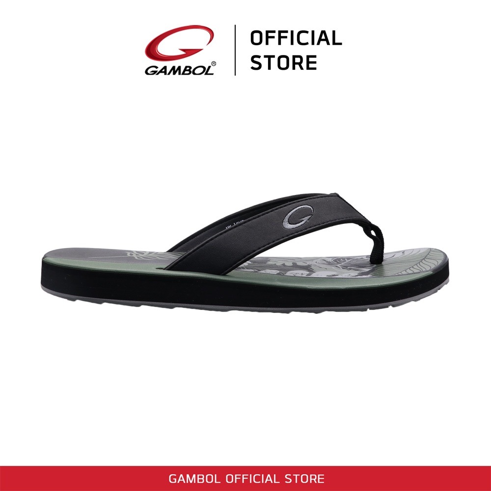 GAMBOL แกมโบล NATURE รองเท้าแตะแบบหนีบชายหญิง รุ่น GM11444 / GW11444 Size 36-44
