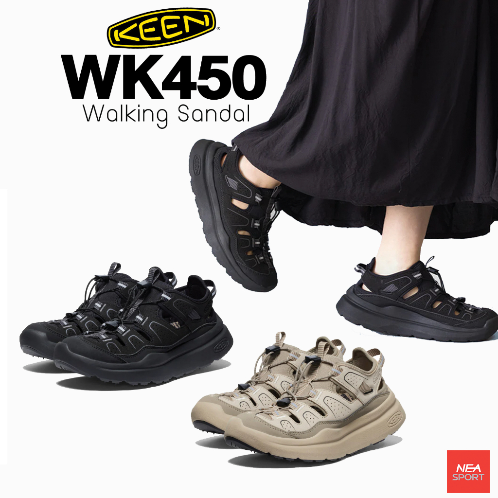 รองเท้า คีน แท้ รุ่นฮิต ชายหญิงKEEN WK450 Walking Sandal