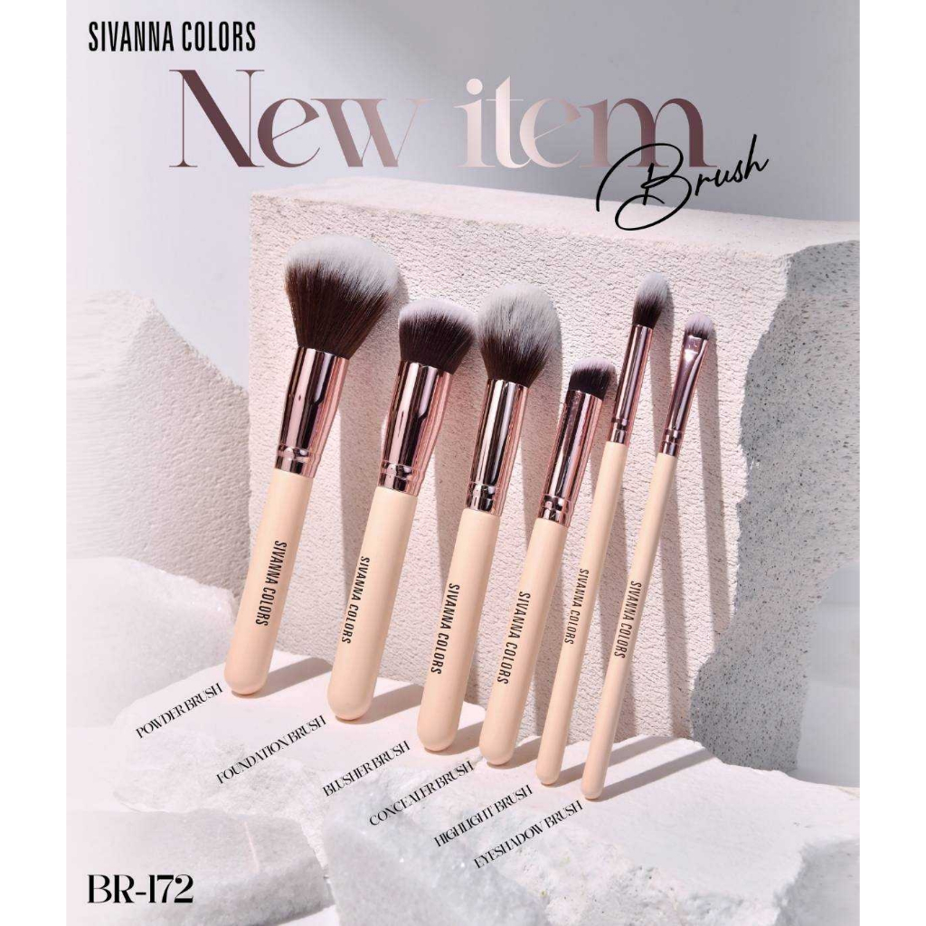 BR-172 Sivanna Colors Brush ซีเวนน่า คัลเลอร์ส บรัช แปรงแต่งหน้า