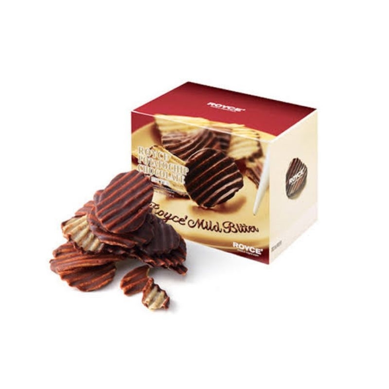 [รอบส่ง5/3/68][ของแท้จากญี่ปุ่น]Royce Potatochip Chocolate รอยส์ มันฝรั่งเคลือบช็อคโกแลต