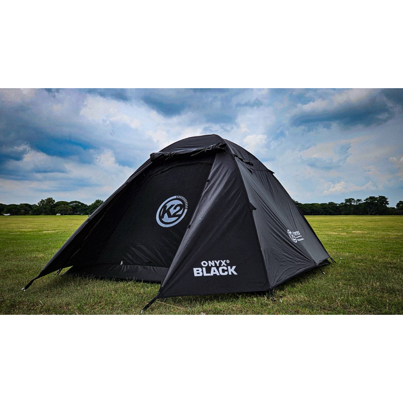 เต็นท์กันน้ำ100% k2 Fortress ดำ ขนาด4-5คน