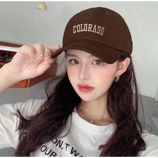 [W0214] หมวกแก๊ป หมวกเบสบอล ปัก COLORADO ใส่กันแดดใส่เที่ยว พกพาง่าย มี 7 สี งานจริงสวยมาก