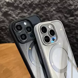 เคสโทรศัพท์ อะคริลิคใส กันกระแทก สําหรับ iPhone 17e 16 17 15 14 13 12 11 Pro ProMax Mini 16e XR XS Max 7G 7/8 Plus 045