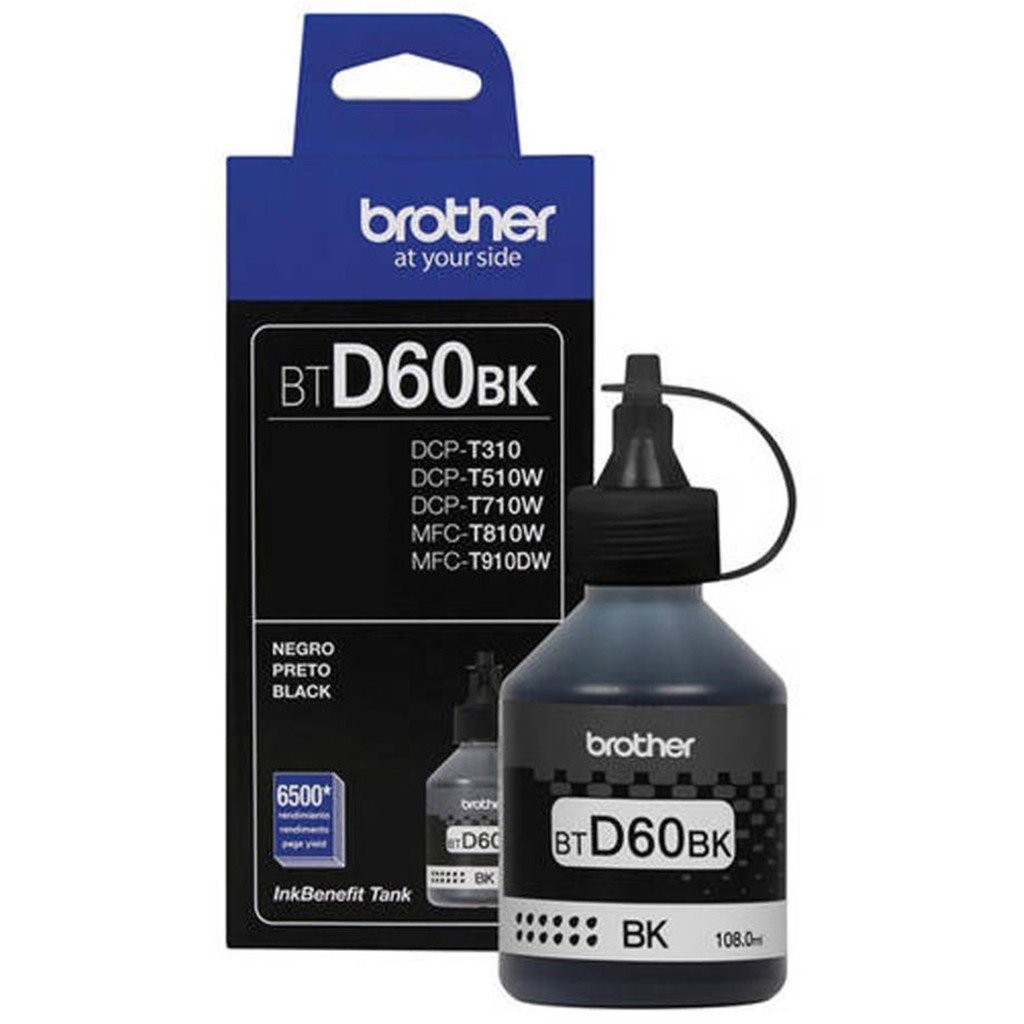 หมึกเติม ดำ Brother BT-D60BK