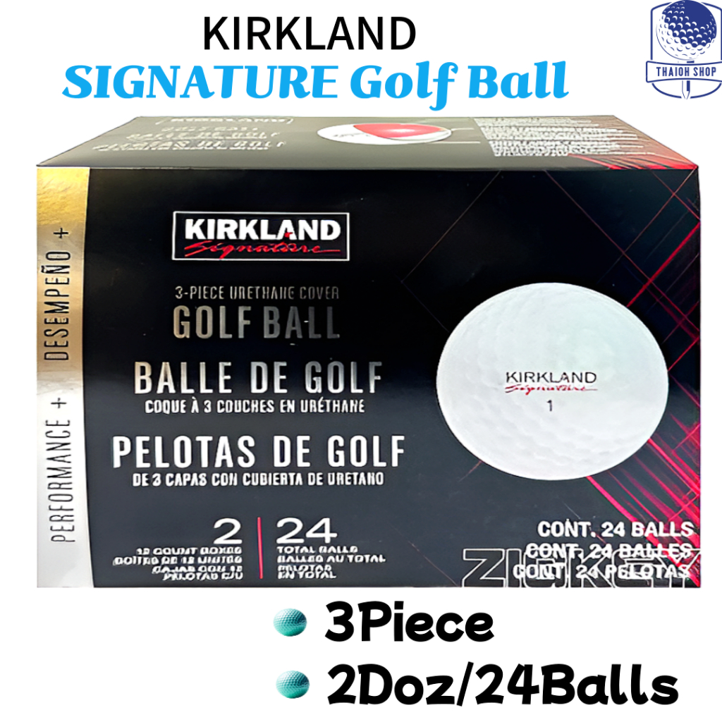 [ จัดส่งไว] KIRKLAND SIGNATURE 3Piece Golf Ball(24Ball/2Doz)