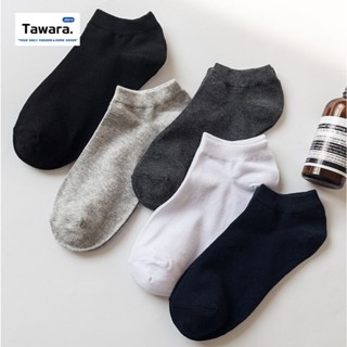 SK-006 ถุงเท้าญี่ปุ่นข้อสั้น แบบเรียบ สีสุภาพ คลาสสิค ใส่ทำง…