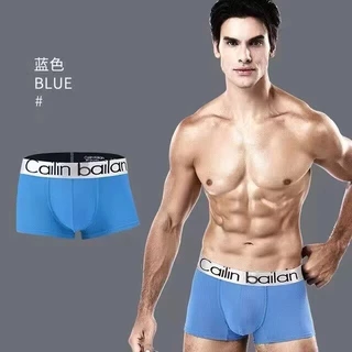 กางเกงในชาย ผ้าcotton ระบายอากาศได้ดี บ๊อกเซอร์ Boxer ยืดได้ ใส่สบาย