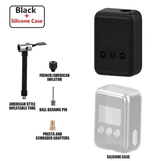🚚130psi Mini Electric Air Pump Bicycle Cordless Inflator Presta Valve วาล์ว Schrader วาล์วคอมเพรสเซอร์แบบชาร์จไฟได้
