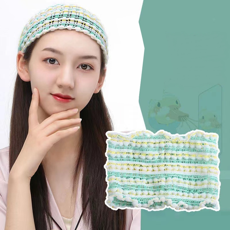 ผ้าคาดผมทอนิตติ้ง Head band  ผ้าทอยืดหดได้มาก ใช้ได้กับทุกขนาดศีรษะ กระชับ ระบายอากาศได้ดี ใช้ได้ทั้งเด็กและผู้ใหญ่