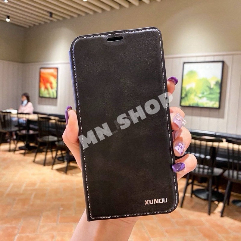 ส่งจากไทย เคสเปิด-ปิด XUNDU รุ่น OPPO A3 A3X เคสเปิดปิดใส่บัตรได้เปิดรูลำโพงขอบนิ่มสินค้าตรงรุ่น พร้อมส่ง