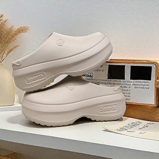 TIKP รองเท้าแตะผู้หญิง รองเท้าหัวโตแฟชั่น พื้นหนา นุ่ม กันลื…