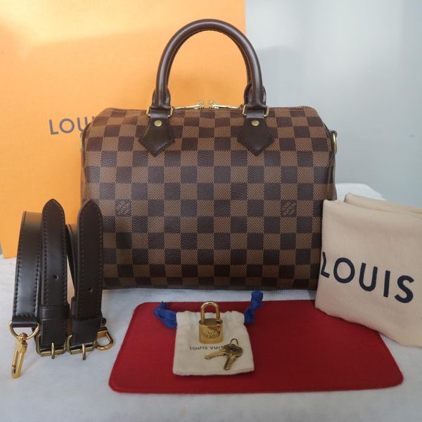 Louis Vuitton Damier Speedy 25 กระเป๋าปี 2019