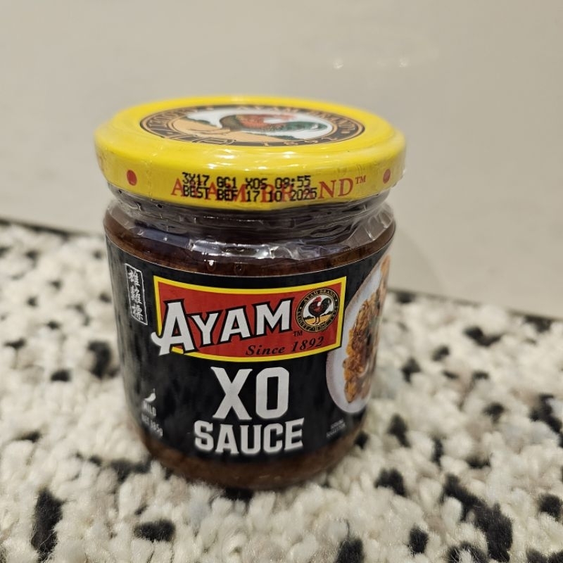 [Product of Malaysia] XO Sauce (AYAM Brand) 185g ซอสเอ็กซ์โอ (ซอสสำหรับปรุงอาหารตราอะยัม) 185ก