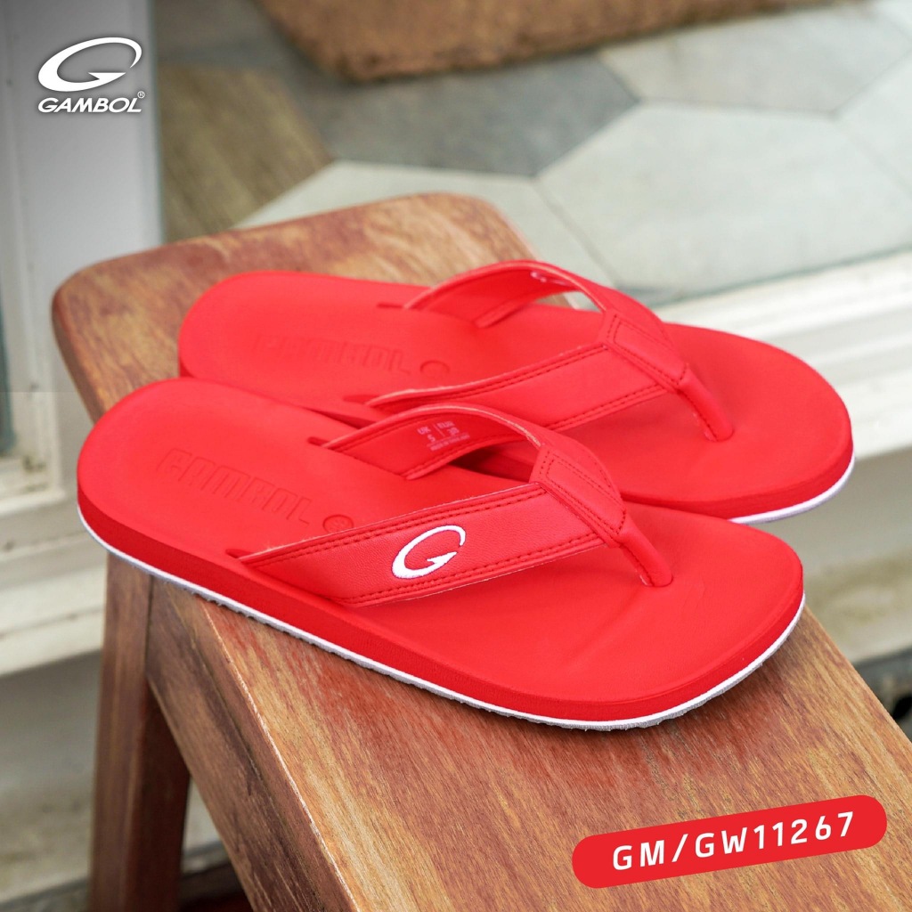 GAMBOL EVA รองเท้าแตะ รองเท้าแตะแบบคีบ รองเท้าแตะหูหนีบ แกมโบล รุ่น 11267 ชาย-หญิง (เบอร์ 36-46)