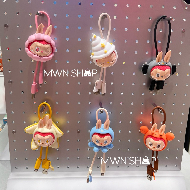 สายชาร์จ มีโค้ดลด15-20% สายชาร์จสำหรับไอโฟน, type c labubu monsters drunk in the