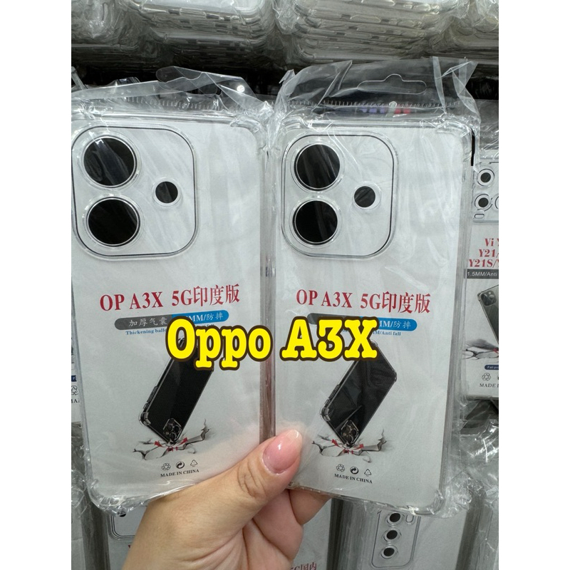 Oppo A3X(5G)🥰พร้​อมส่งใน🇹🇭🥰เคสใสกันกระแทกคลุมกล้อง For Oppo A3X(5G)