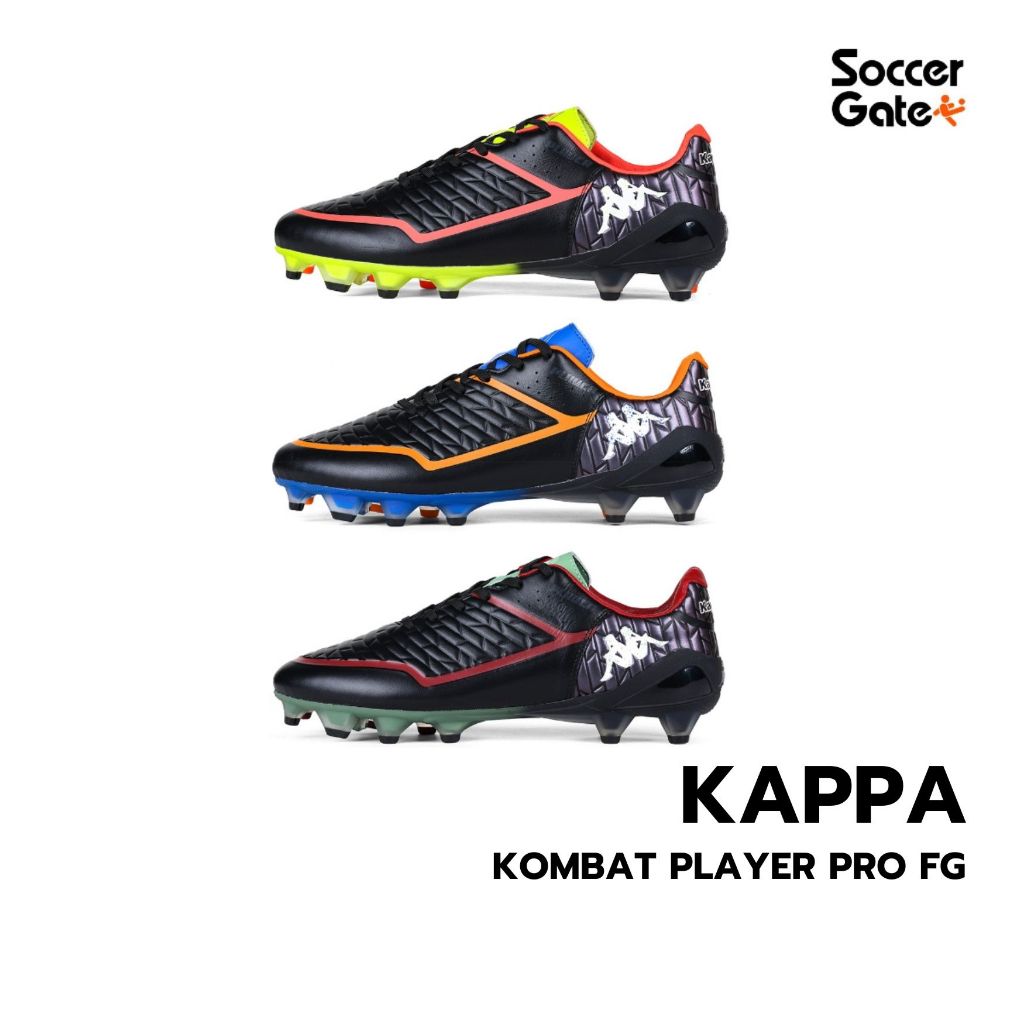 KAPPA KOMBAT PLAYER PRO FG รองเท้าสตั๊ดฟุตบอลของแท้ [โค้ด SOCC5MAY ลดสูงสุด 500 เมื่อซื้อครบ 3000]