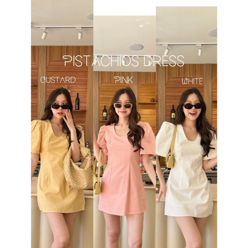 tshopofficial PISTACHIO DRESS