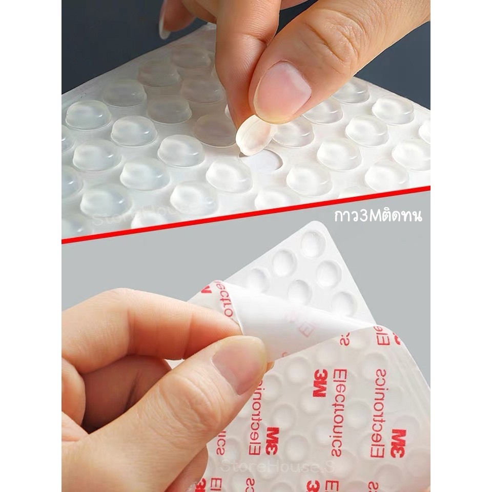 3M ปุ่มซิลิโคนกันกระแทก ส่งไว24ชม ปุ่มกันกระแทก ปุ่มกันลื่น