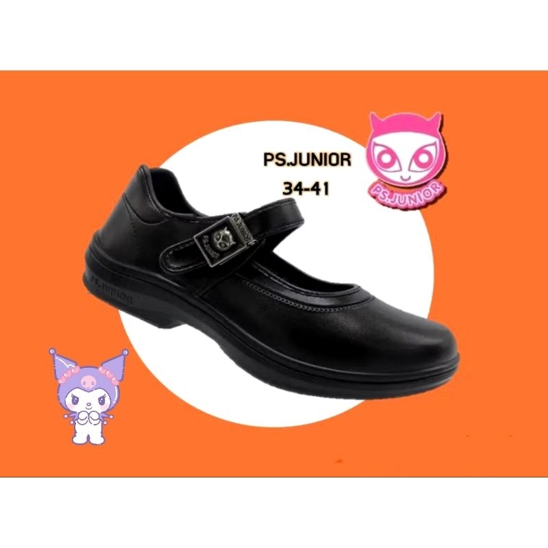 รองเท้านักเรียนสีดำรุ่นเข็มขัด ps junior หนังดีงานสวยมากๆค่ะ - รูปที่ 3
