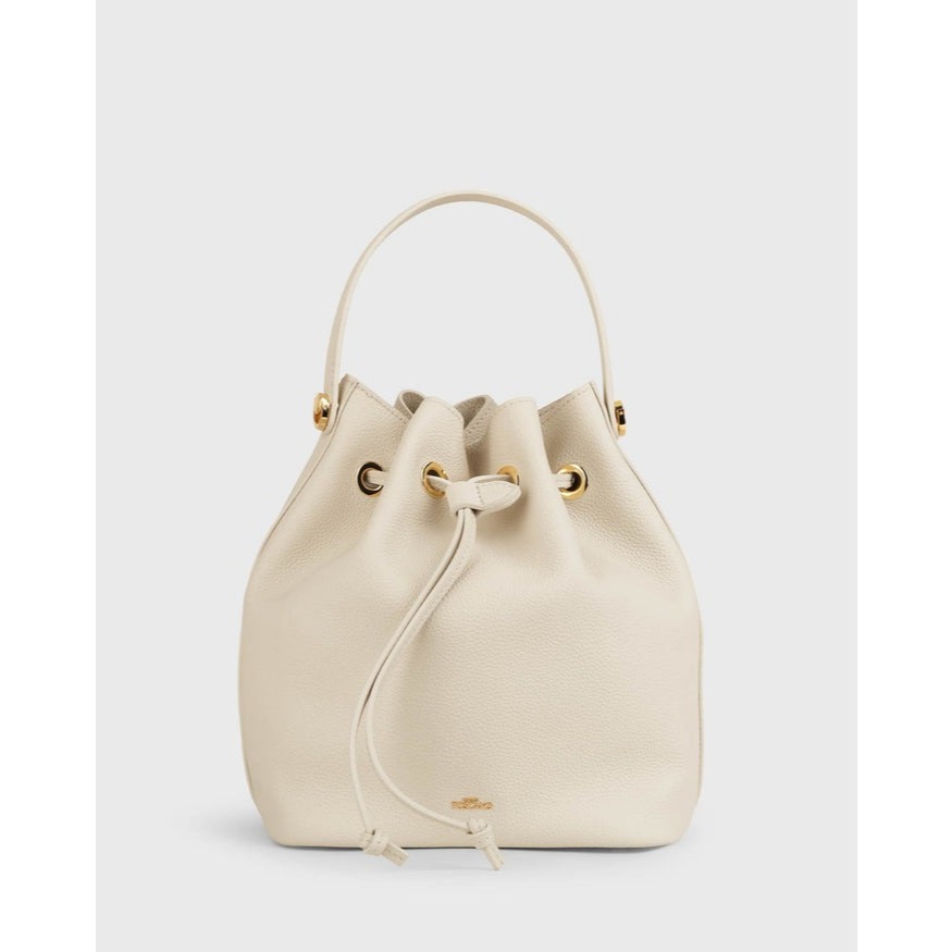 Tocco Toscano Gianna Bucket Bag กระเป๋าบัคเก็ตหนังแท้ ทรงขนมจีบ ครอสบอดี้ แฟชั่น สไตล์ มินิมอล