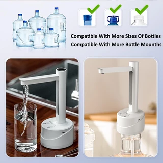 YOOGOO เครื่องกดน้ำอัตโนมัติ พับเก็บได้ Water Dispenser Pump ค่าใช้จ่ายUSB กดน้ำอัตโนมัต เครื่องกดน้ำถังอัตโนมัติ