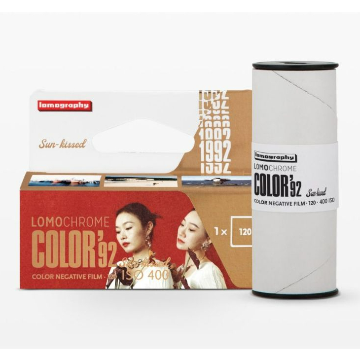 ฟิล์มสี 120 LomoChrome Color ’92 Sun-kissed 120 Medium Format ฟิล์ม lomo