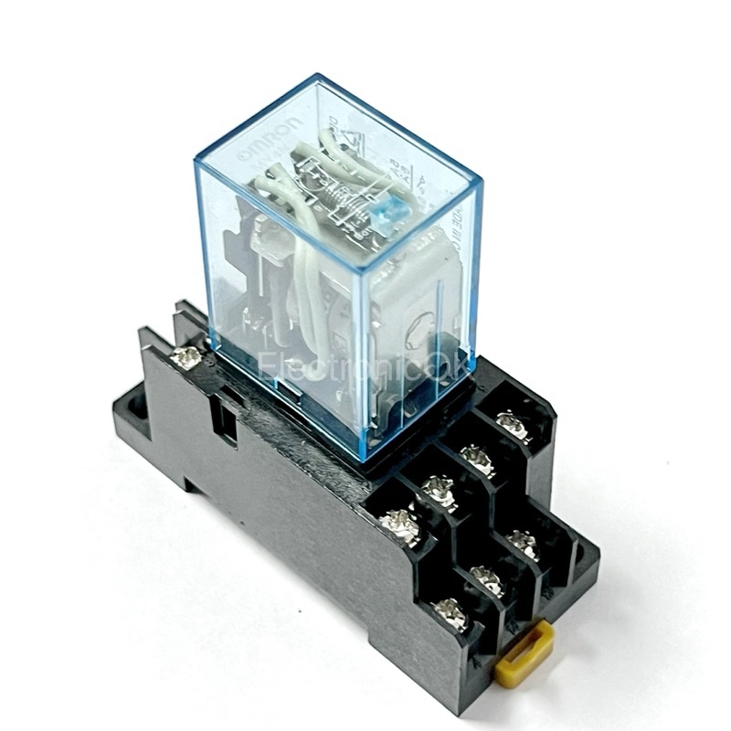 รีเลย์ MY4J MY4N 12VDC 24VDC 220VAC 14PIN พร้อมซ็อกเก็ต รูปที่ 6