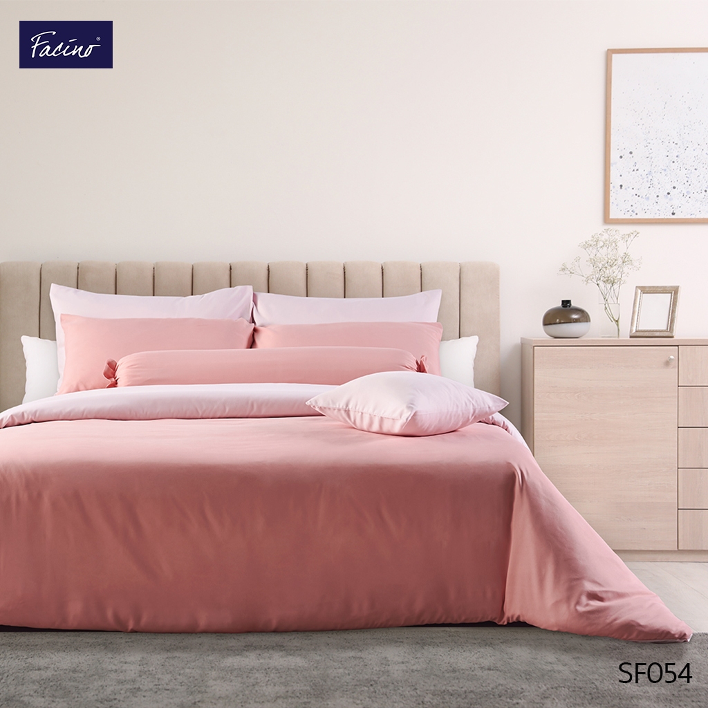 Facino ชุดผ้าปูที่นอน 6 ฟุต 5 ฟุต 5 ชิ้น  (ไม่รวมผ้านวม) ULTRA SOFT ผ้านุ่มมาก MIX & MATCH YOUR OWN STYLE - รูปที่ 6