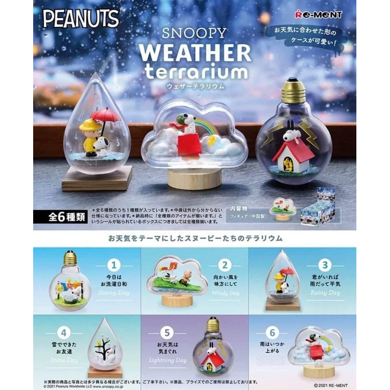 โมเดล กล่องสุ่ม snoopy 6จุ่ม
