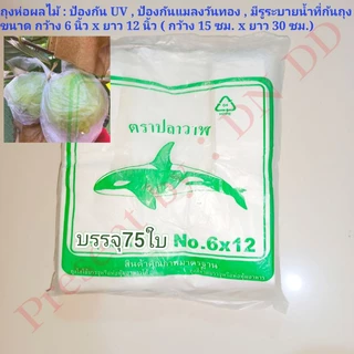 ถุงห่อฝรั่งถุงห่อผลไม้1แพ็ค🚛สินค้ามีพร้อมจัดส่ง👍ป้องกันแมลงวันทอง,ป้องกันUV,มีรูระบายน้ำก้นถุง📌ใช้สำหรับห่อฝรั่ง มะม่วง
