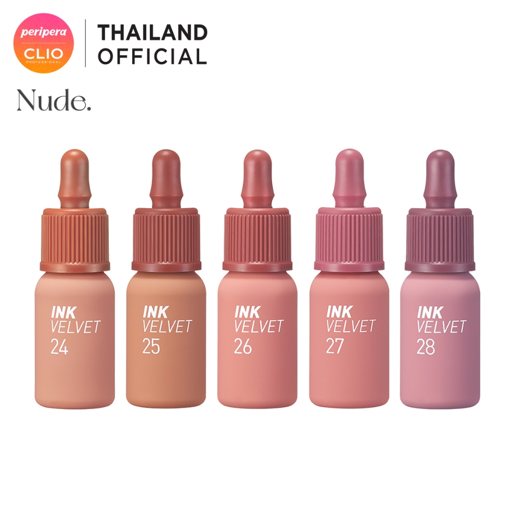 PERIPERA INK VELVET : เพอริเพอร่า ลิขขวิดลิปสติก เนื้อกำมะหยี่