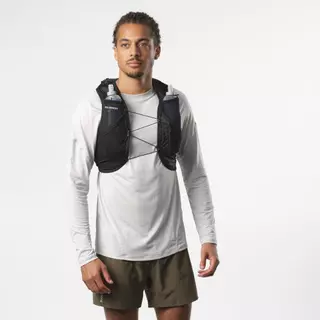 SALOMON ACTIVE SKIN 8 SET Unisex Running Vest เป้น้ำวิ่งเทรล + ขวดน้ำนิ่ม 500ml x 2 ขวด LC2177800 Official Store