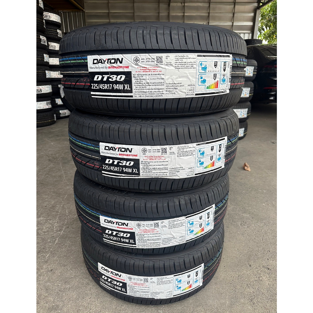 🔴 ยาง "#เดตัน" Dayton DT30 โดยบริดจสโตน ***ยางใหม่ ปี 23*** - 225/45R17 - 225/55R17 - 225/40R18 - 22