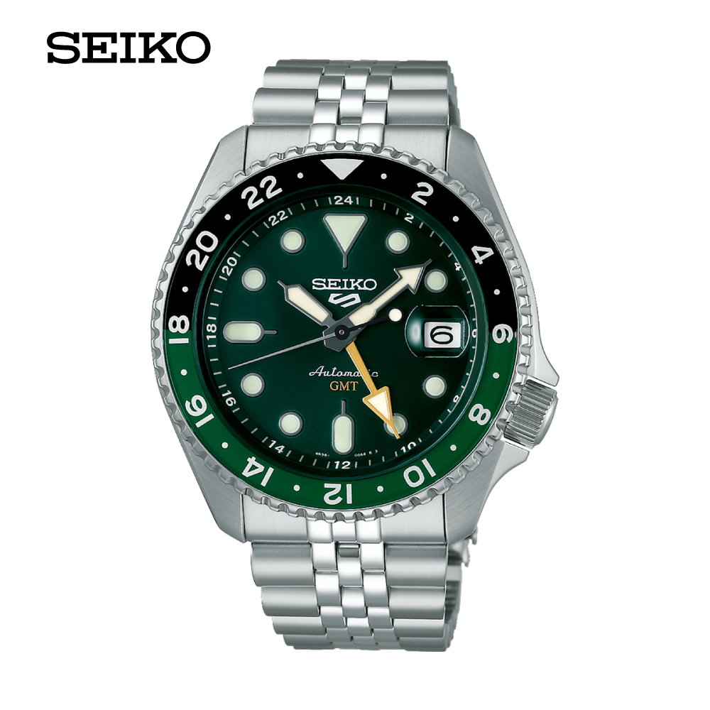 SEIKO นาฬิกาข้อมือ SEIKO 5 SPORTS AUTOMATIC G.M.T รุ่น SSK035K ขนาด 42.5 mm.