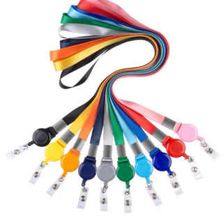 🔥สายโยโย่ห้อยบัตรพนักงาน ยืดได้ Yo-yo Neck Strap Lanyard YOYO CS