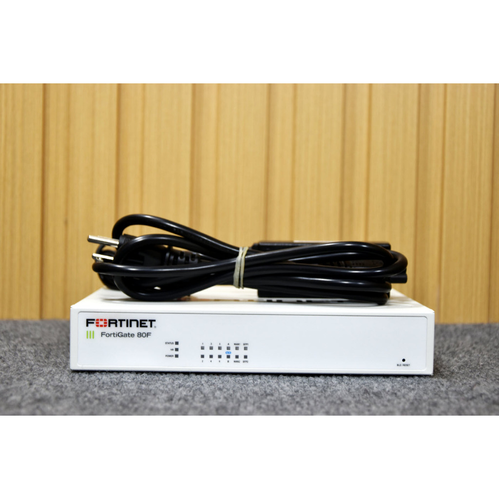 Firewall Fortigate 80F มือสอง (FG-80F) รับประกันสินค้า 1 เดือน มีสินค้าพร้อมขาย