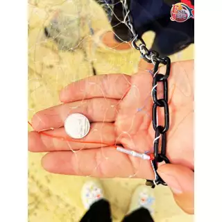 แหฟิชจัง​6ศอก5เซน/6ศอก5.5เซน เอ็นหนา เพลาโซ่ดำแบบยาว แกนแดง แกนลื่น เพลาโซ่ดำแบบยาว รุ่นใหม่2026