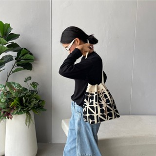 FN Cozy Knit Bag กระเป๋าทอลาย Knitting 1310-21003